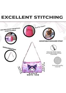 New Kuromi Cartoon Print Sling Bag