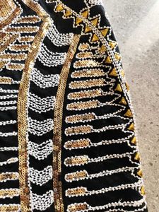 Sequin and beaded Ibiza pinteresty Mini Skirt