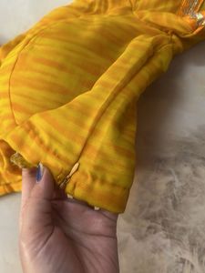 Orange Padded Blouse 🧡