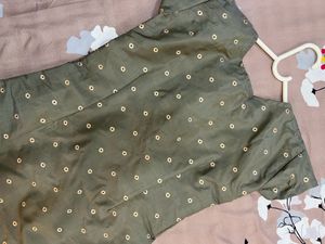 Olive grey Kurta