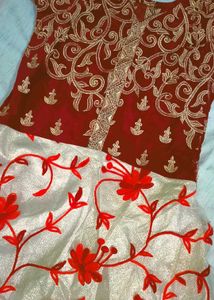 Golden Red Frock