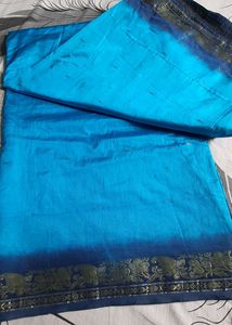 Blue Saree