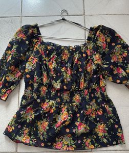 Floral Print Top