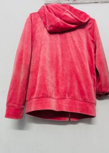 Paul Frank Velour Zip-Up Hoodie