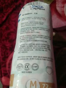 Baby Diaper M Size Full Pack