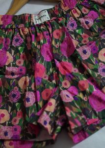 Floral Print Shorts New