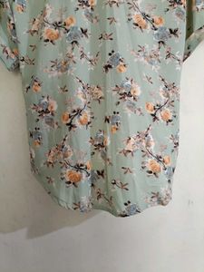 Unused Pastel Green Shirt