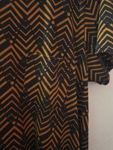 Patterned Casual Dress