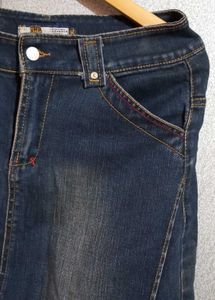 Denim A-Line Skirt😍