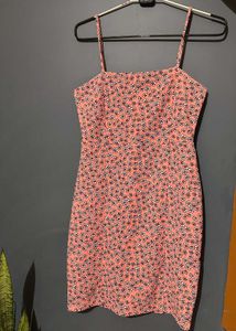 Floral Print Mini Dress