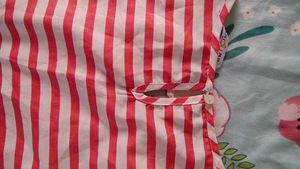 Pink And White Strips Top ( Bust 36)