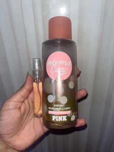 PINK Warm & Cozy Body Mist 10ml sample