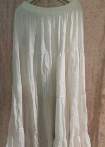 Pinteresty White Maxi Skirt🎀