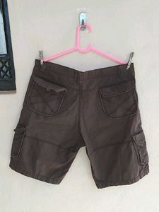 Men's Brown Cargo Shorts