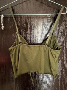Olive Green Bralette