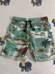 Boys Tropical Print Shorts