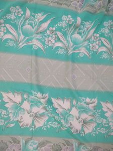 Ponam Coral Green Saree