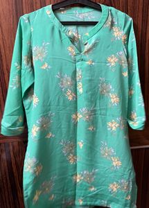 Floral Print Kurta