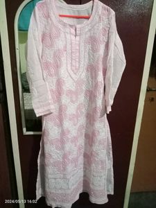 Full Chikankari Kurti