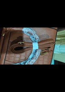 Chemistry Brown Handbag