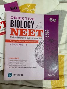 Objective Biology NEET Books Vol. 1 &amp; 2