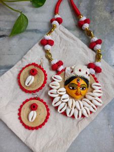 Maa Durga Jewellery Set