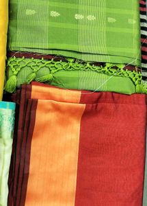 2 NEW banarasi Sarees 🔴🟢