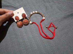 Stunning Earring And Bracelet Set