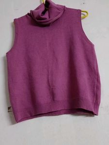 High neck Top