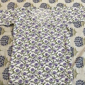 floral print kurti