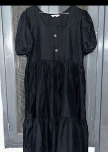 Cute Black Solid Frock ❤️