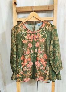 Floral Print Top size-44