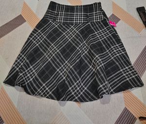 Skater Skirt With Belt