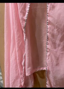 Pink Embellished Kurta