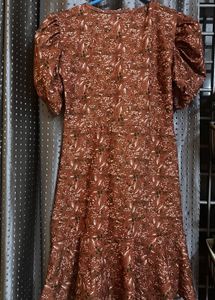 Floral Puff Sleeve Dress