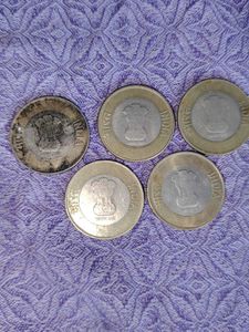 75th Independence 10 Rs