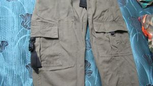 Khaki cargo pants
