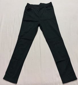 Black Pull-On Pants