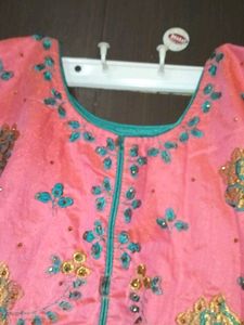 Umbrella Dress, Banarasi Silk