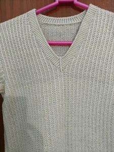Handmade Cream Sweater