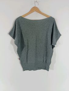 White Lace Neck Top (Women)