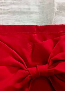 Red Bow Top