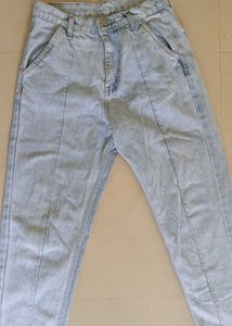 Light Wash Denim Pants