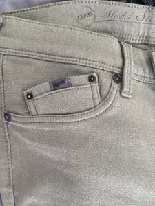 Olive Green Skinny Jeans
