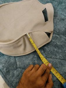 Khaki Round Shopping Bag