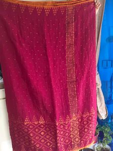 Maroon Saree