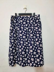 Floral Print Skirt