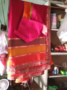 New Sari With Blouse