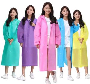 TRANSPARENT THICK RAINCOAT KOREA STYLE Unisex