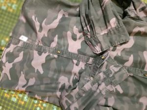 Roadster Camo Button-Down Shirt